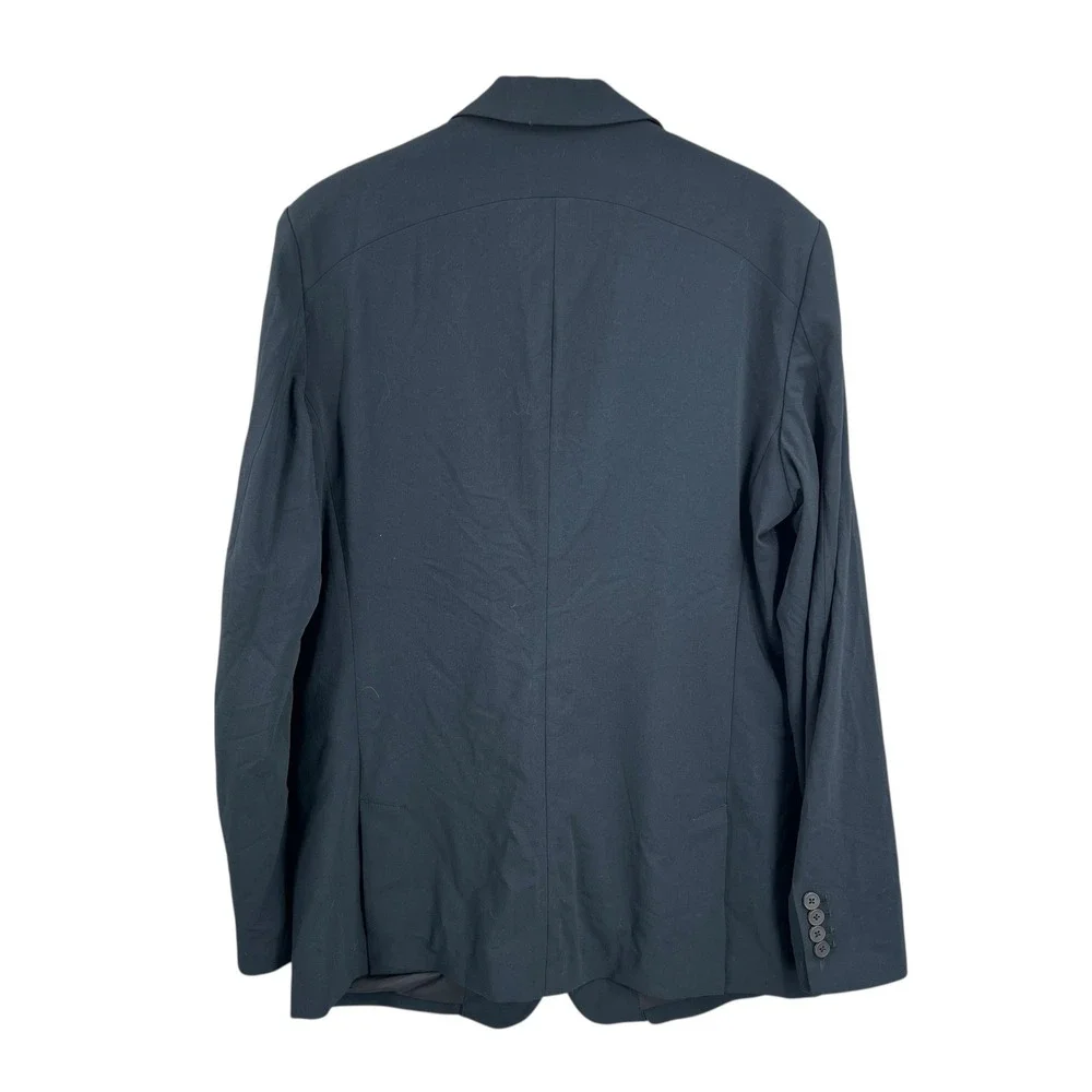 Ministry of Supply Blazer Blue 2-Button Tech Suit‎ Jacket Men's 44 Double Vent